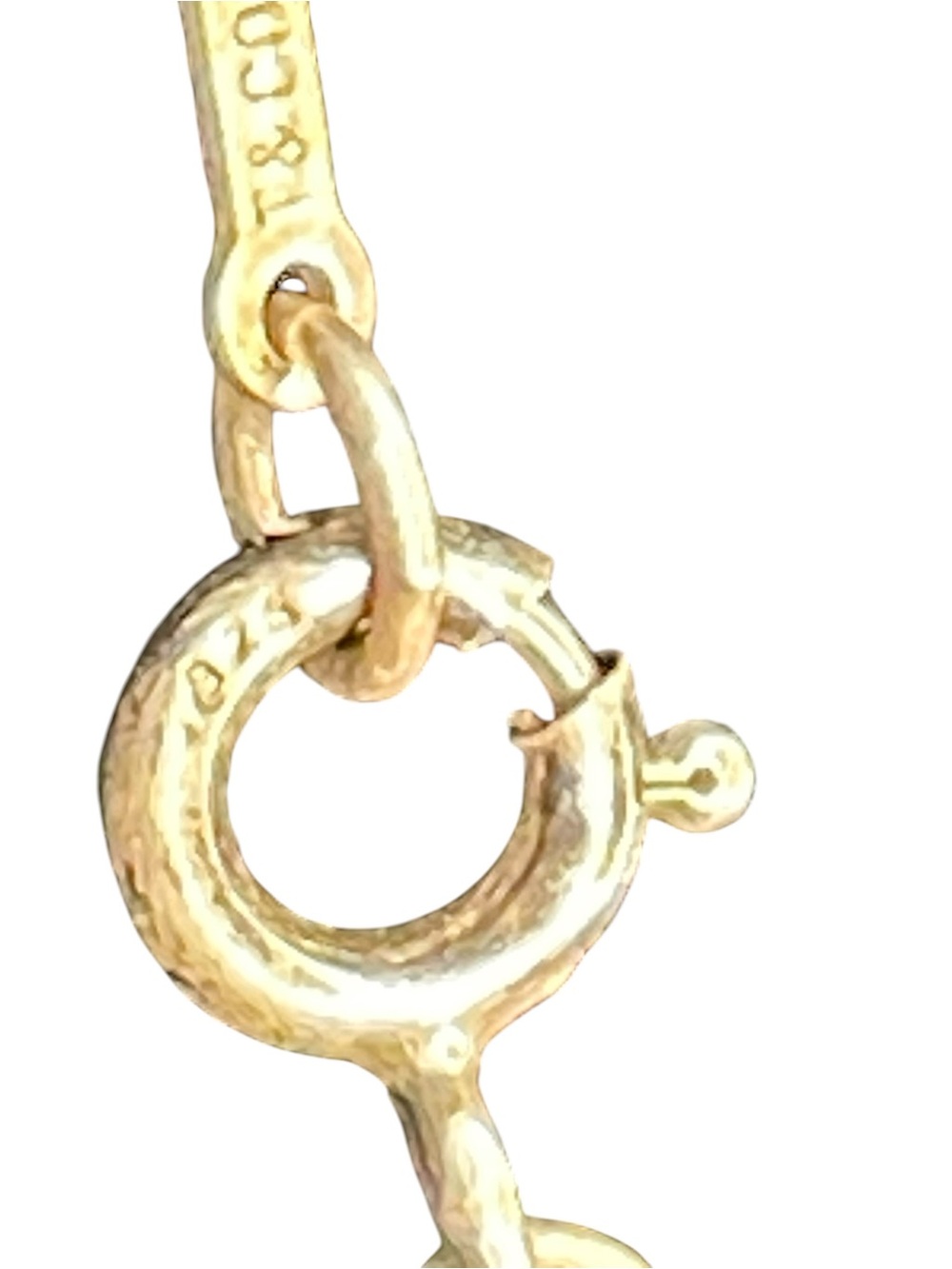 Tiffany & Co. Paloma Picasso Sterling Silver "X" Kiss Pendant Necklace 16" - Picture 5 of 11